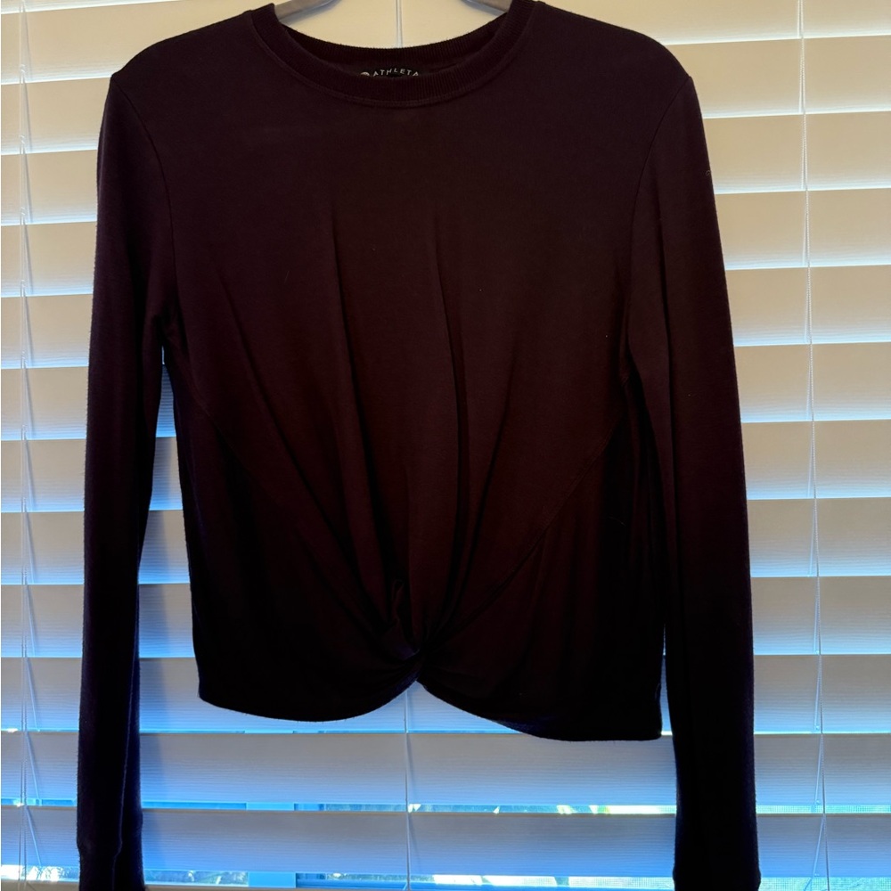 Athleta Dark Purple Long Sleeve